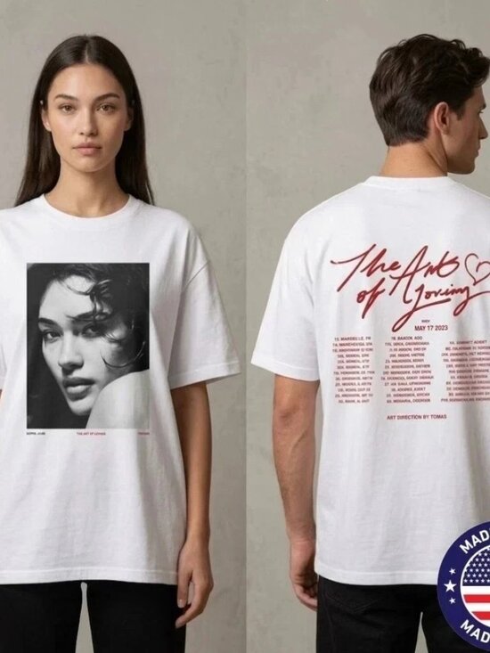 Other - Olivia Dean T-Shirt The Art of Loving 2026 Tour T Shirt